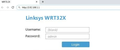 Login To The Linksys WRT32x Router